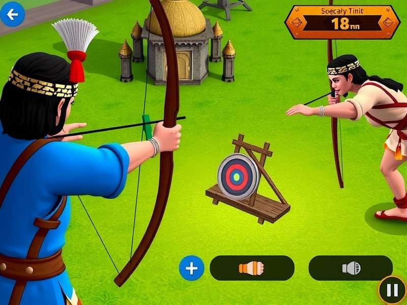 Indian Archery King Game Screenshot